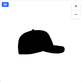 Cap America Perforated Performance Snap Back Cap in Black